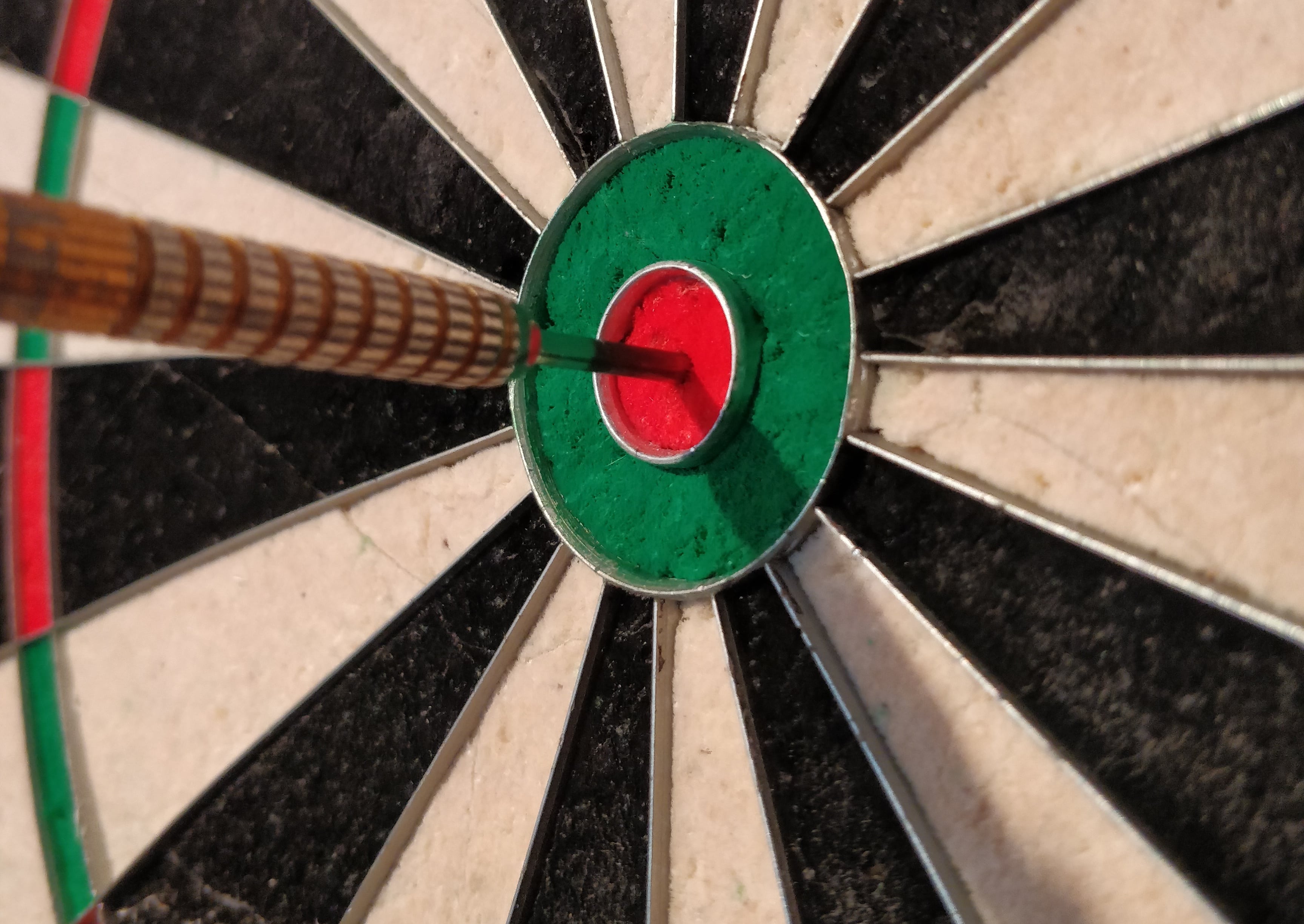Dartboard im Fokus